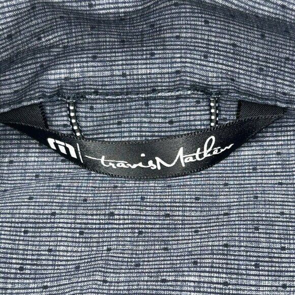 Travis Mathew Jacket Mens Extra Large Coto De Caza Blue Lightweight Golf Zip Up - Picture 3 of 16